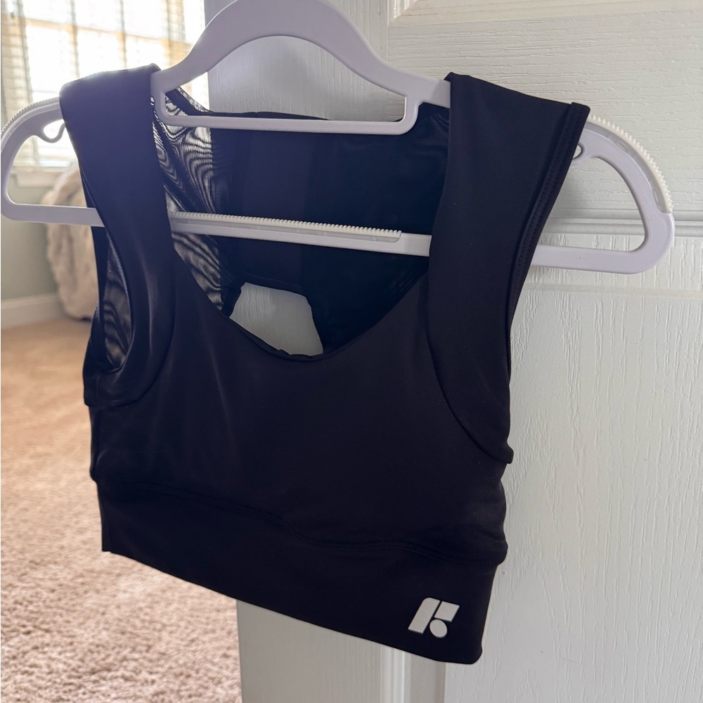Forme Black Sports Bra